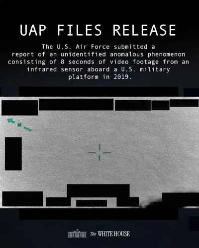 White House Announces Fourth UAP File Release