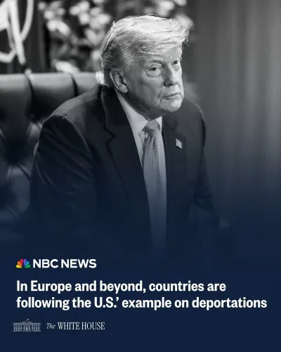 White House Cites US Deportation Policy as Global Model