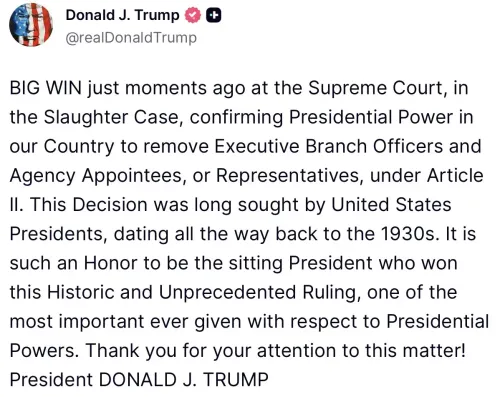 White House Claims 'Big Win' at US Supreme Court