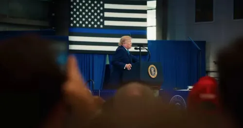 White House Credits Trump for Restoring Law and Order in US