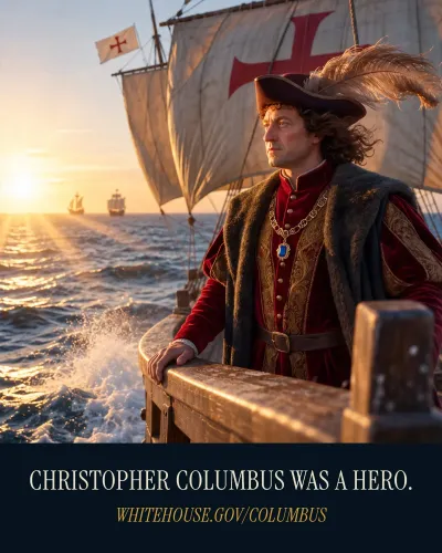 White House Declares Columbus Day Is Back Under Trump