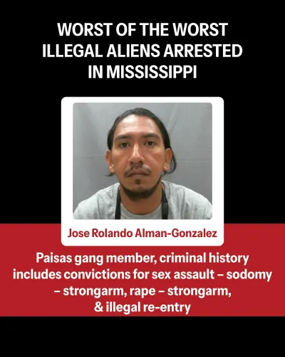 White House Flags Major Arrests in Mississippi