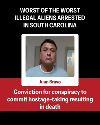 White House Flags Major Arrests in South Carolina