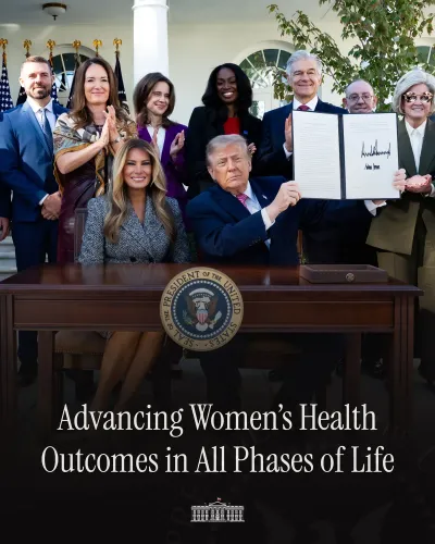 White House: FLOTUS Champions Women's Health Executive Order