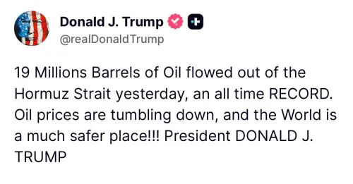 White House Hails Falling Oil Prices, Calls World Safer