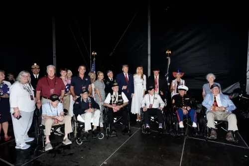 White House Honors Veterans at Salute to America 250