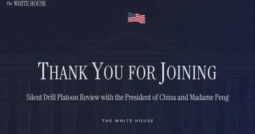 White House Hosts Xi Jinping for Silent Drill Review