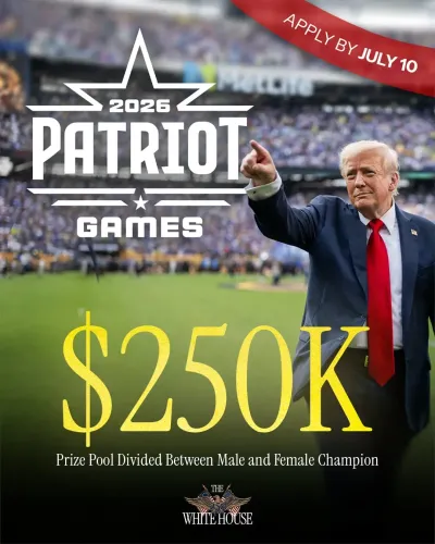 White House Invites Youth to Patriot Games Ahead of US 250th