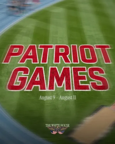 White House Launches 2026 Patriot Games for America's 250th