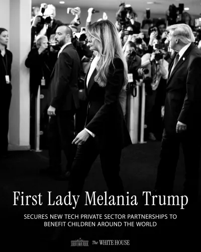 White House: Melania's 'Fostering the Future' Lands 7 Tech Deals