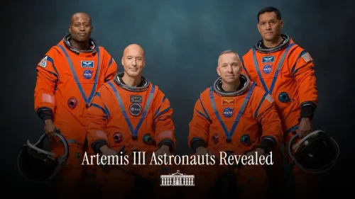 White House Names Artemis III Moon Crew for 2027