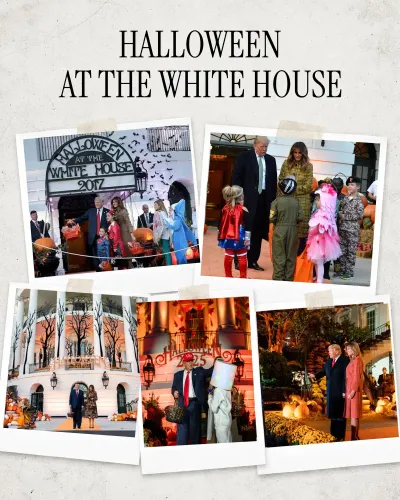 White House Opens Doors for Halloween Night Celebration
