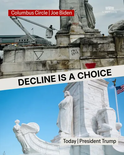 White House Posts Weekly Reminder: 'Decline Is a Choice'