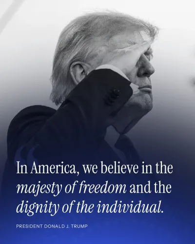 White House Reaffirms Freedom and Individualism as Core American Values