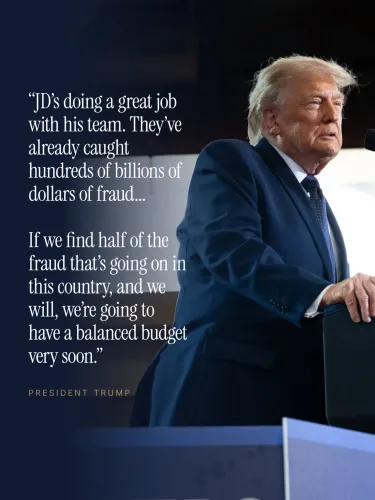 White House Says Trump Admin Is Rooting Out Fraud Across US