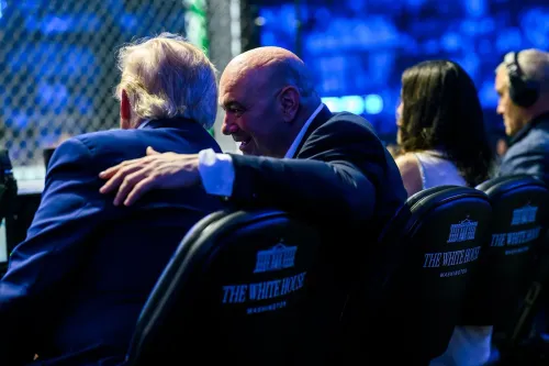 White House Spotlights UFC Chief Dana White in New Post