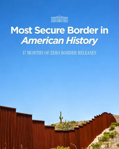 White House Touts Trump Border Crackdown, Slams Biden Policies