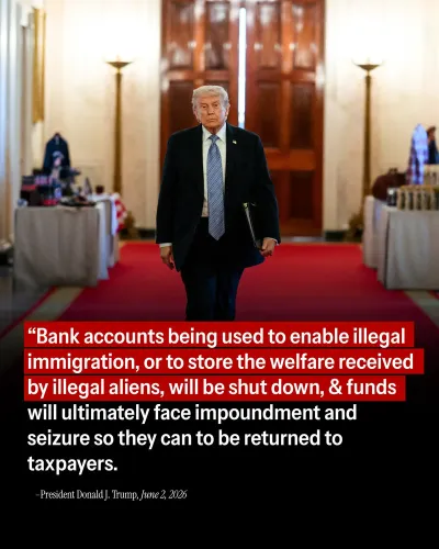 White House: Trump Signs EO Blocking Banks From Aiding Cartels