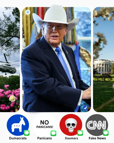 White House Urges Public to 'Trust in Trump' in Viral Post