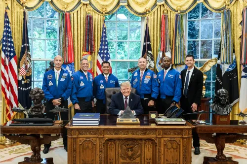 White House Welcomes Artemis III Crew to the Oval Office