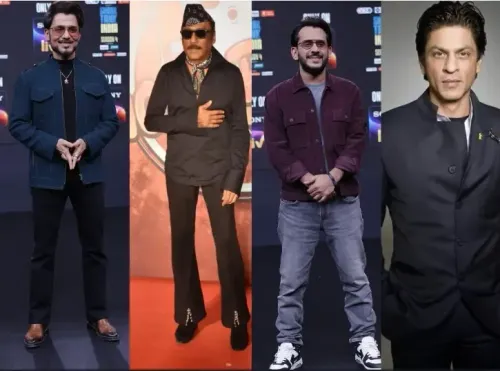 Who are the Shark Tank Season 4 Bollywood Star Counterparts like Shah Rukh Khan and Jackie Shroff?