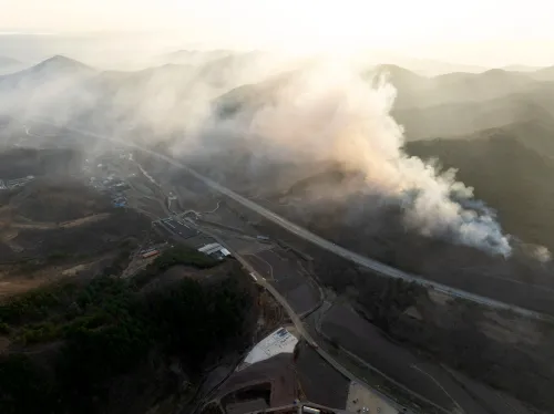 Southeast South Korea Faces Renewed Wildfires; Fatalities Rise to 30