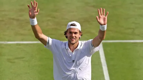 Wimbledon 2026: Virtanen saves match point to stun fourth seed Shelton in five-set epic