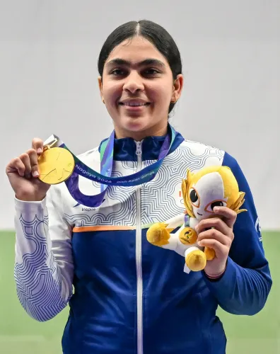 Suruchi Singh, Kamaljeet win Asian Games gold with Asian record 484.6 in 10m air pistol
