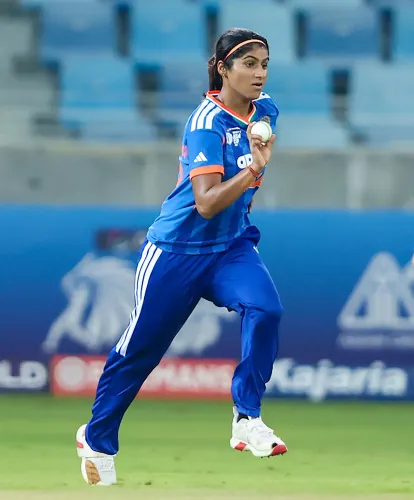Women's Asia Cup Final: BCCI officials honour Nandni Sharma with fielding medal after India's record 8th title