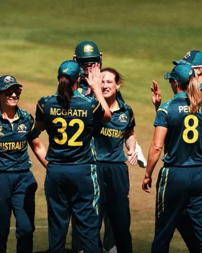 Women's T20 WC 2026: Litchfield, Wareham fire Australia to 65-run win over South Africa