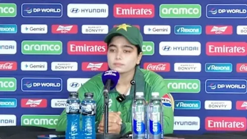 Women's T20 WC 2026: Fatima Sana shrugs off knee knock ahead of India clash