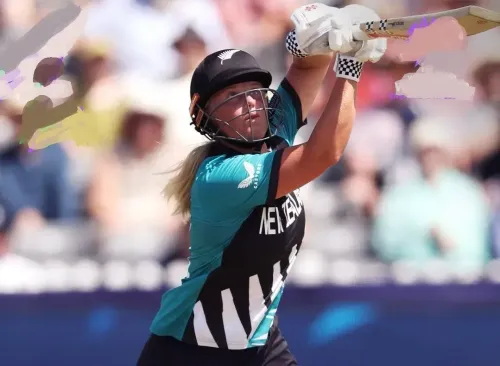 Izzy Sharp's half-century keeps New Zealand alive at Women's T20 WC