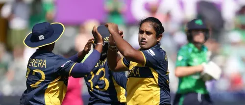 Gaby Lewis' 59 steers Ireland to 130/5 vs Sri Lanka in Women's T20 WC