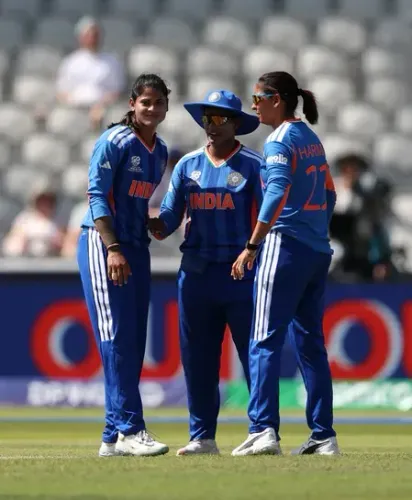 Women's T20 WC 2026: India bowl Bangladesh out for 136/8 at Old Trafford