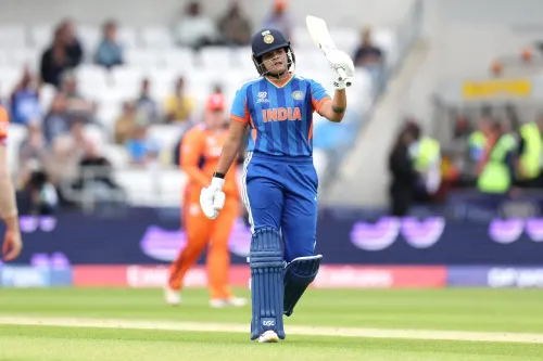 Smriti, Shafali opening stand powers India to 95-run rout of Netherlands in Women's T20 WC