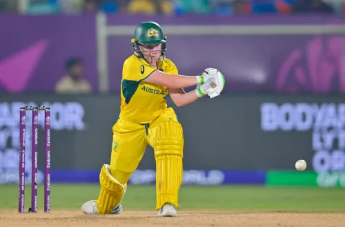 How Did Partnerships and Sutherland's Bowling Lead to Australia's Victory?