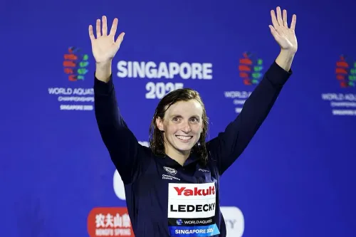 How Did Katie Ledecky Secure Her 6th Gold at the World Aquatics Championships?