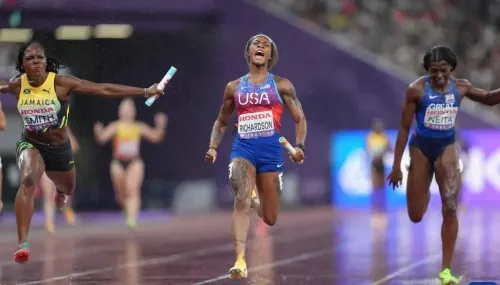 How Did Jefferson-Wooden Achieve Triple Gold as the U.S. Dominates the Final Day in Tokyo?
