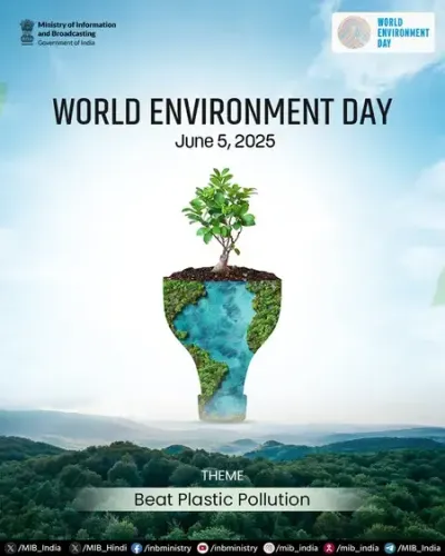 World Environment Day: Ministers call to stop plastic pollution, embrace sustainability