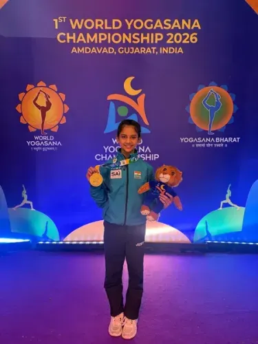 Niral Wadekar wins two gold medals at World Yogasana Championship 2026