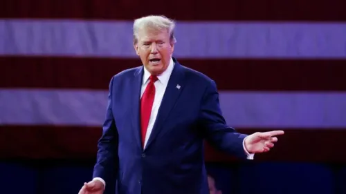 Trump Criticizes Biden's 'Open Border Policy' and Declares Him the Worst President in US History