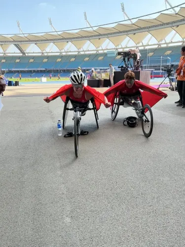 Can Catherine Debrunner's Hat-Trick of Gold Medals Inspire Others?