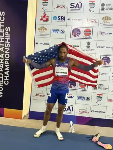 WPAC 2025: USA sprinter Blackwell celebrates cerebral palsy with pride, says 'it doesn’t define my limits' 