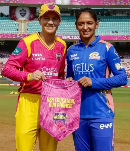 Will Kranthi Shine in Her Debut as MI Opts to Bowl Against UPW?