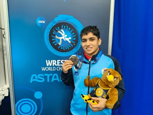 Kajal Dhochak, Neelam Sirohi win silver at World Wrestling Championships in Astana