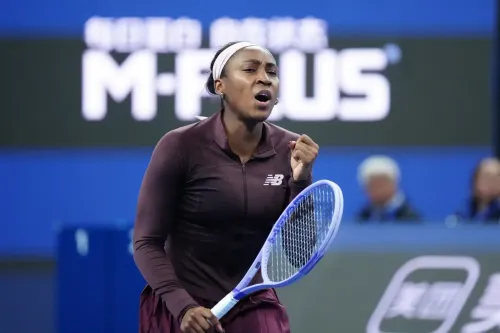 Coco Gauff reaches China Open last 16 for 4th year; Zheng Qinwen advances