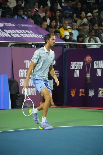 Did Suresh Really Stun Medvedev in a Thrilling Match to Secure the Final Spot?