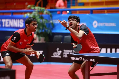 WTT US Smash: Thakkar advances, Sathiyan exits as Wang Chuqin sweeps Zhou in men's singles