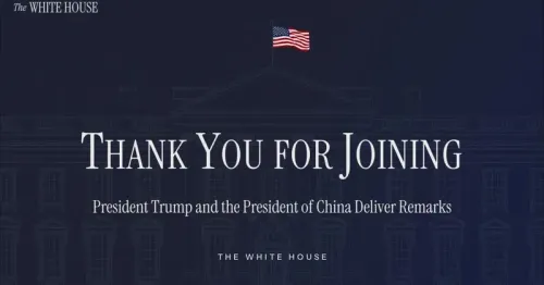 Xi Jinping Arrives in US for Visit at America's 250th