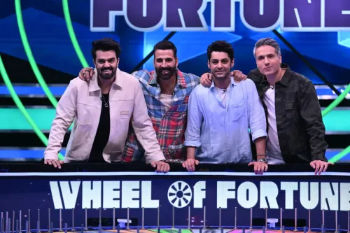 Iqbal Khan's Playful Moments with Akshay Kumar on "Wheel of Fortune"